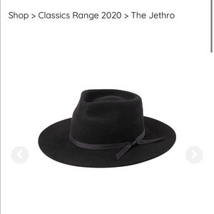 Lack of Color Black Jethro Hat- Size Medium (57cm)
